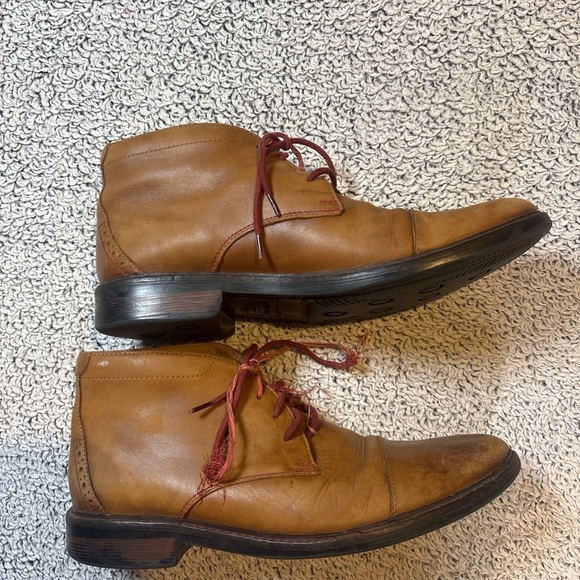 Bostonian commonwealth men’s chukka boots tan size 9.5 - Picture 2 of 7